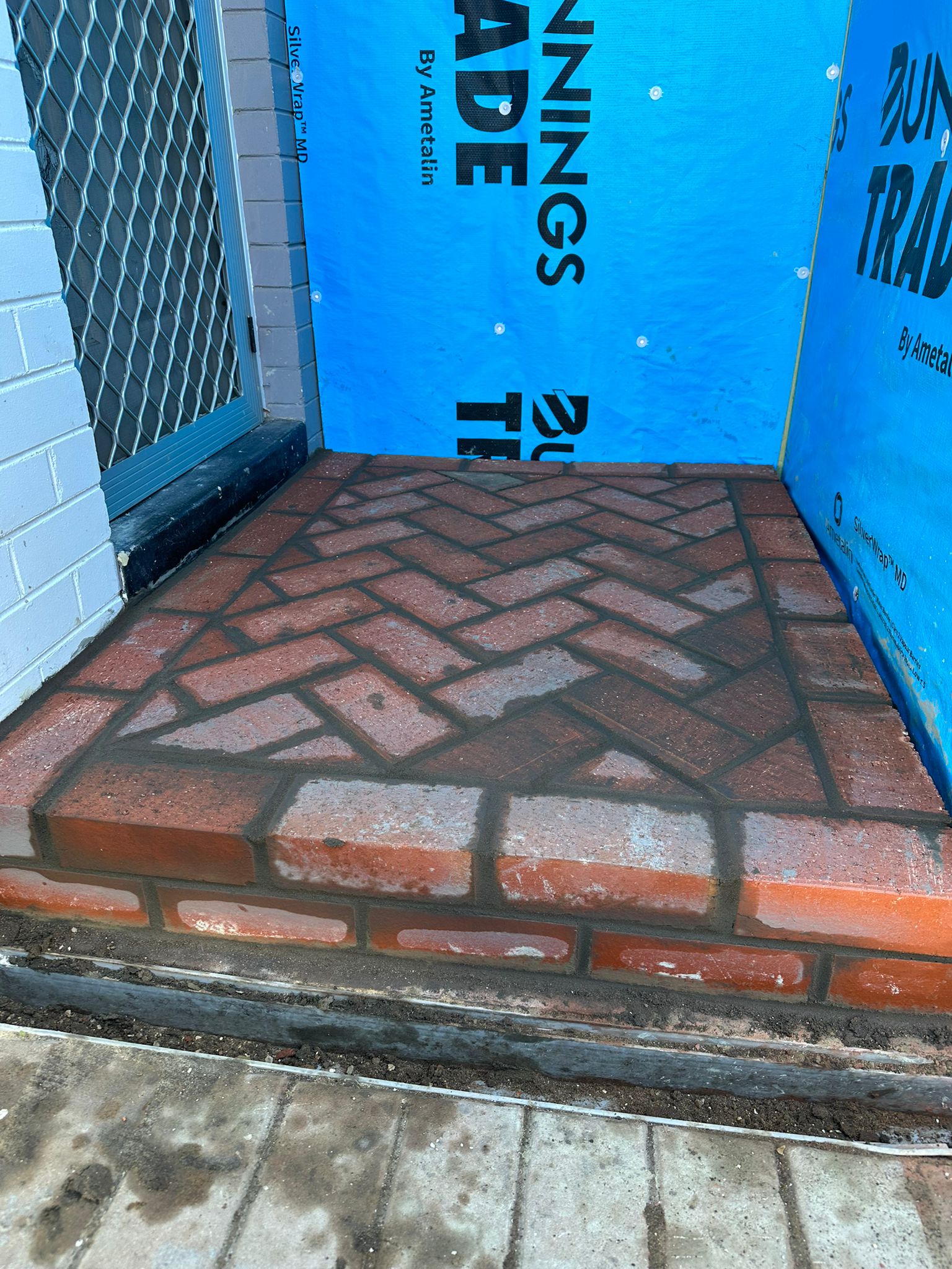 Princess Rd Doubleview rear addition brickwork photo 2